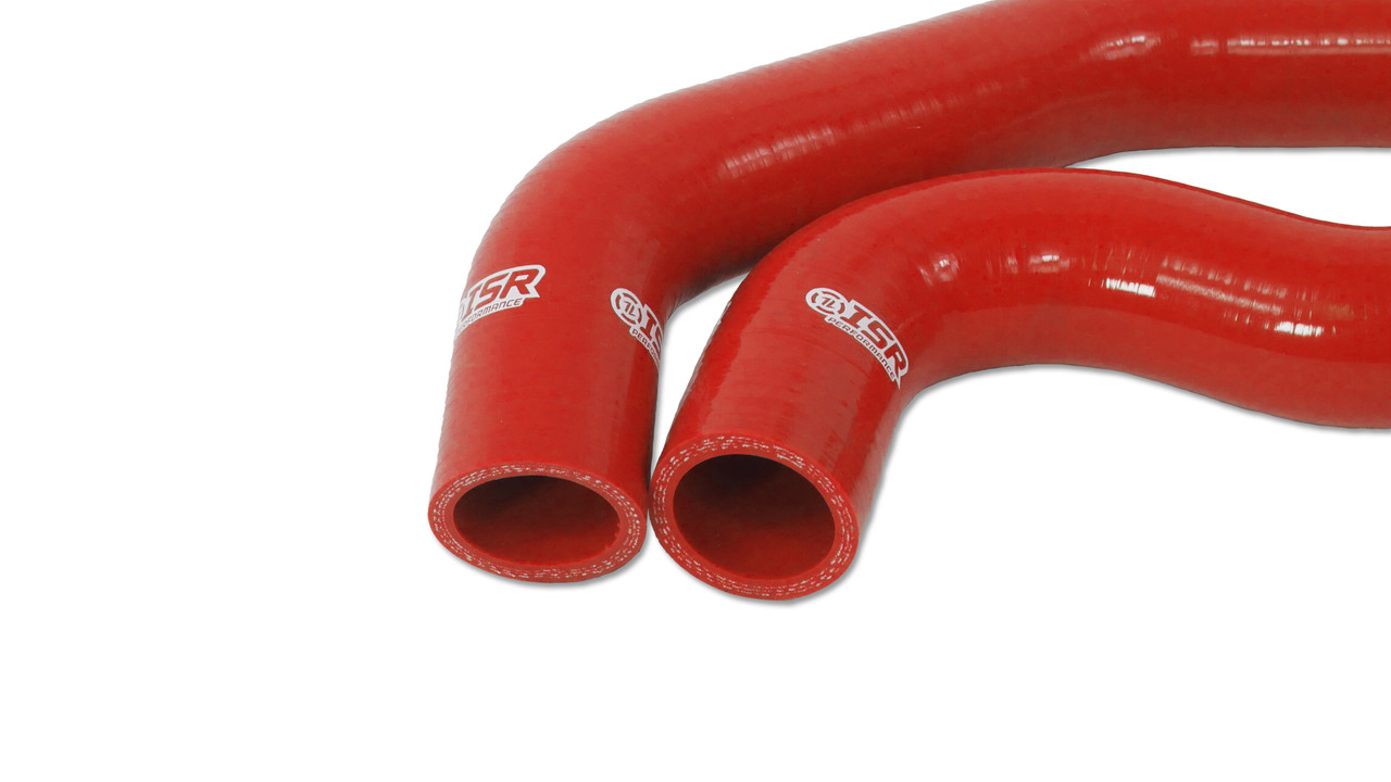 ISR Performance Silicone Radiator Hose Kit Nissan 350z 2007-2009 - Red - Image 2