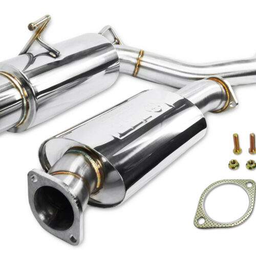 ISR Performance Single GT Exhaust With Burnt Tip - Nissan 370Z