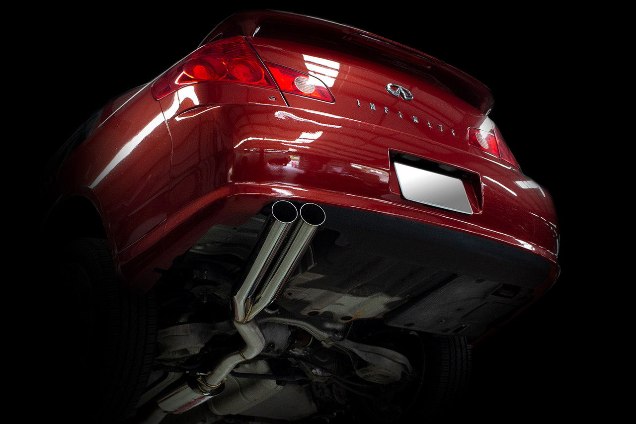 ISR Performance EP Dual Tip Exhaust - Infiniti G35 Sedan 03-04 - Image 6