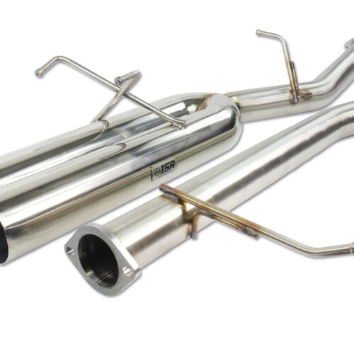 ISR Performance EP (Straight Pipes) Dual Tip Exhaust - Nissan 240sx 89-94 (S13) - 4"
