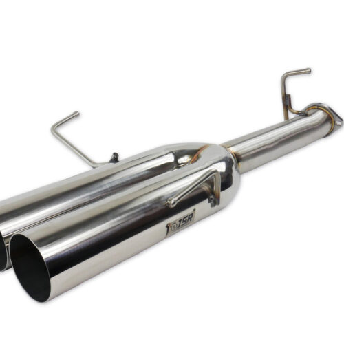 ISR Performance EP (Straight Pipes) Dual Tip Exhaust - Nissan 240sx 95-98 (S14) - 4"