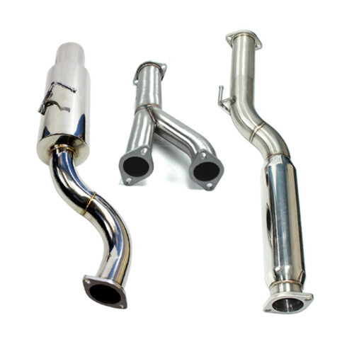 Alternative view of ISR Performance GT Single Exhaust - Hyundai Genesis Coupe 3.8
