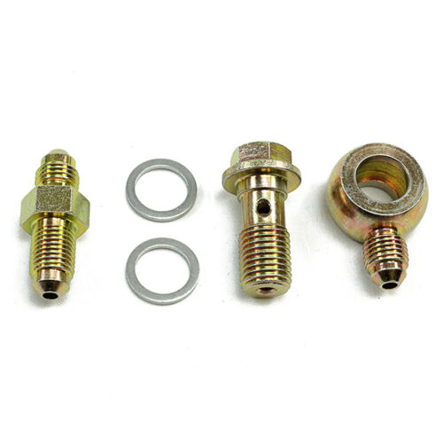Alternative view of ISR Performance Hydraulic E-Brake -3an Fitting Kit