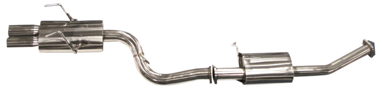 ISR Performance MB SE Type -E Dual Tip Exhaust Nissan 240sx 89-94 S13 - Image 4