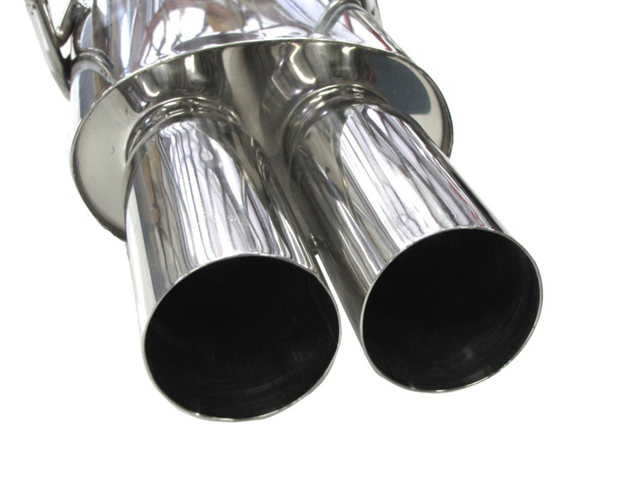 ISR Performance MB SE Type -E Dual Tip Exhaust Nissan 240sx 89-94 S13 - Image 6