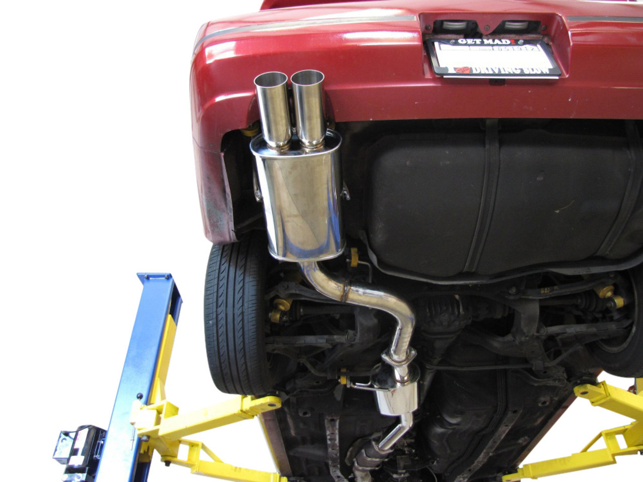 ISR Performance MB SE Type -E Dual Tip Exhaust Nissan 240sx 89-94 S13 - Image 7