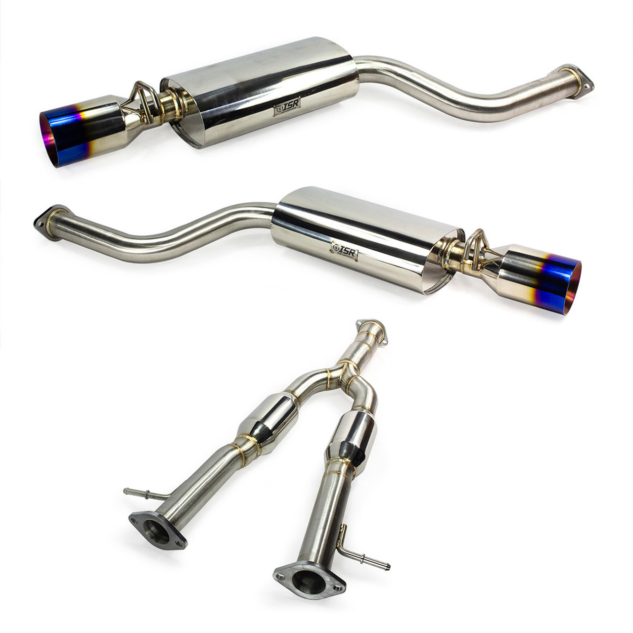 ISR Performance MBSE Dual Exhaust (Blue Tip) - 98-05 Lexus GS300