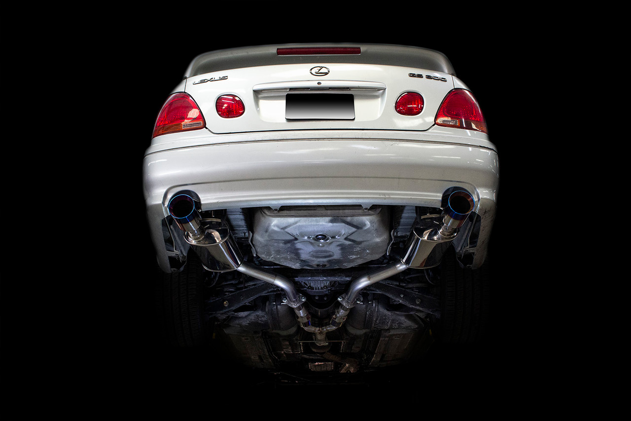 ISR Performance MBSE Dual Exhaust (Blue Tip) - 98-05 Lexus GS300 - Image 5