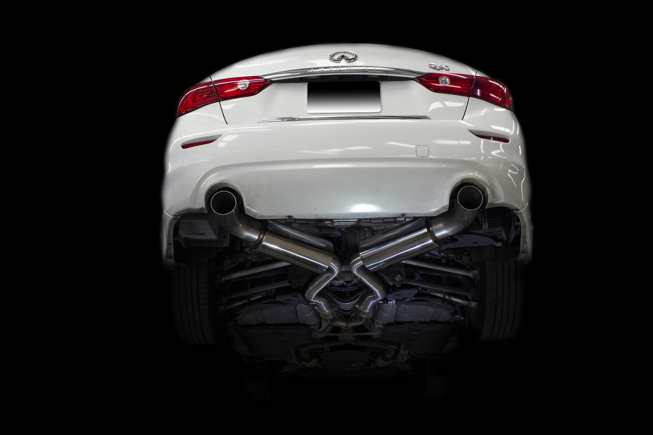 ISR Performance ST Series Dual Exhaust - Infiniti Q50 14+ VQ37 VR30 - Image 6