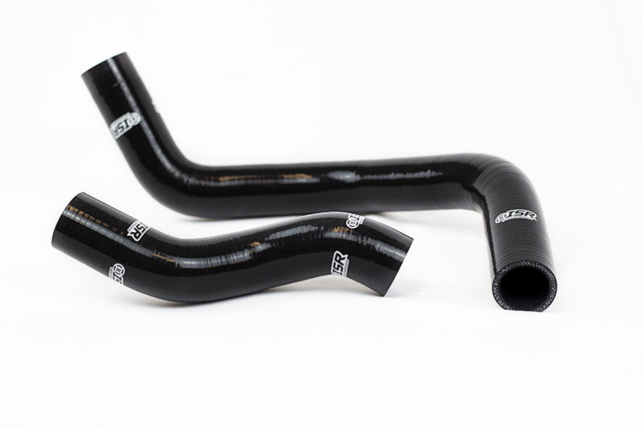 ISR Performance Silicone Radiator Hose - Nissan SR20DET - Black