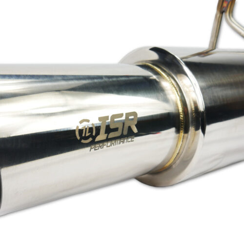 Alternative view of ISR Performance Single GT Exhaust - Infiniti G37 Coupe RWD