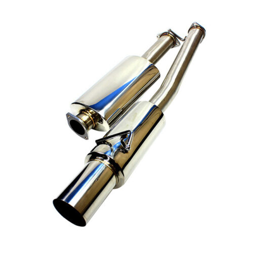 Alternative view of ISR Performance Single GT Exhaust - Nissan 350Z