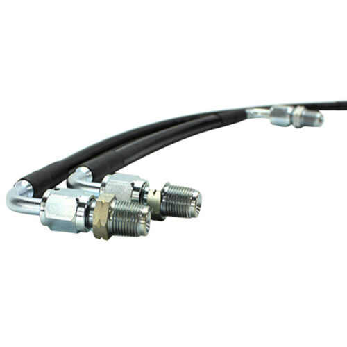 Alternative view of ISR Performance Stainless Steel Power Steering Rack Lines Nissan 240sx S13/S14 LHD